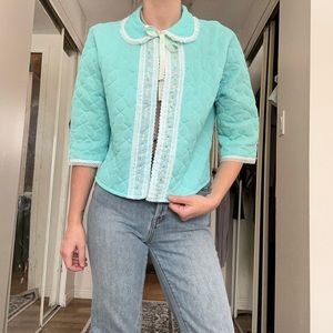 SOLD Vintage quilted jacket